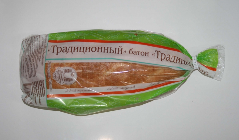 Батон "Традиционный" сдобный нар. Пак 0.4 Батон "Традиционный" сдобный нар. Пак 0.4