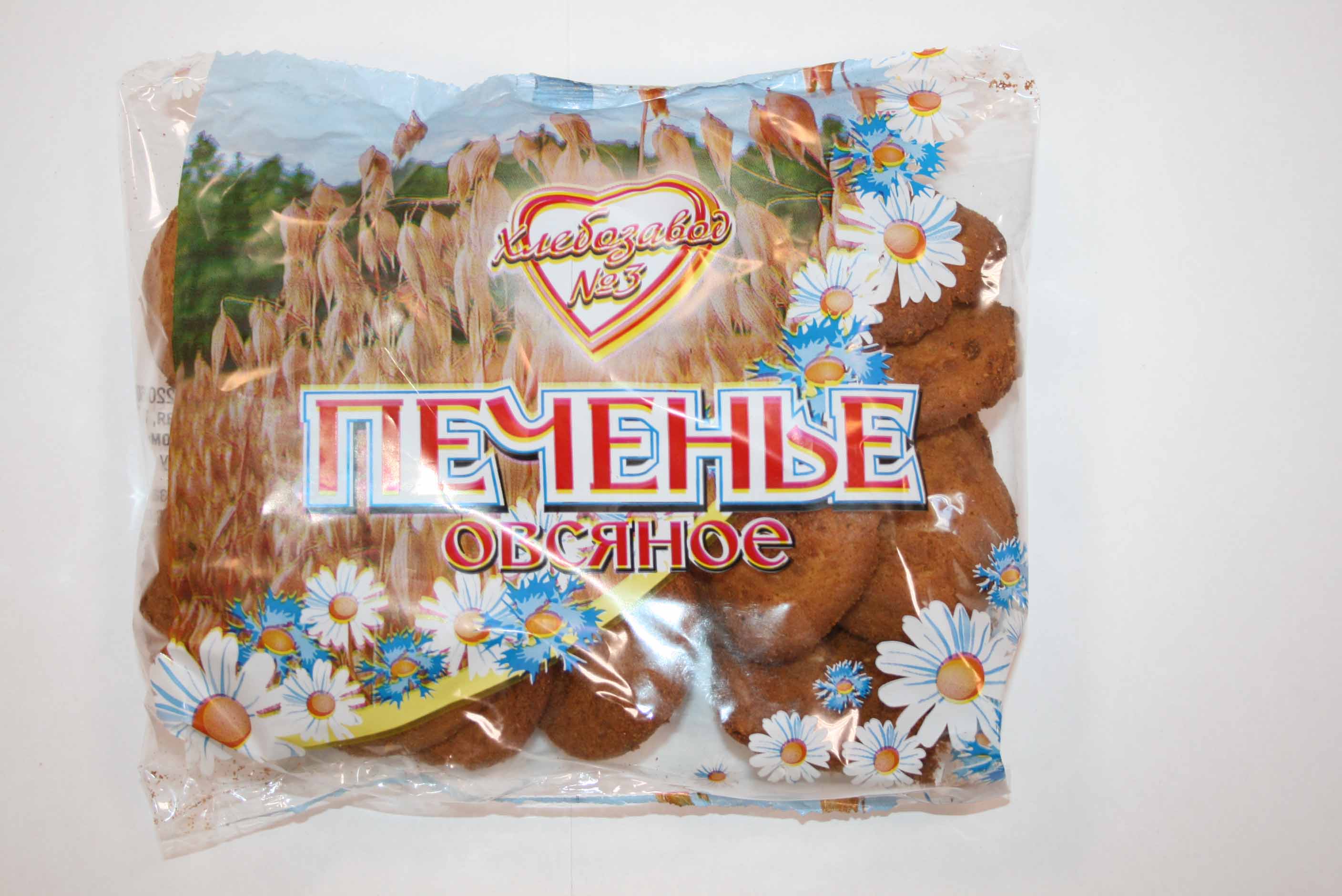 Печенье овсяное простое 1с 0,3 ПП