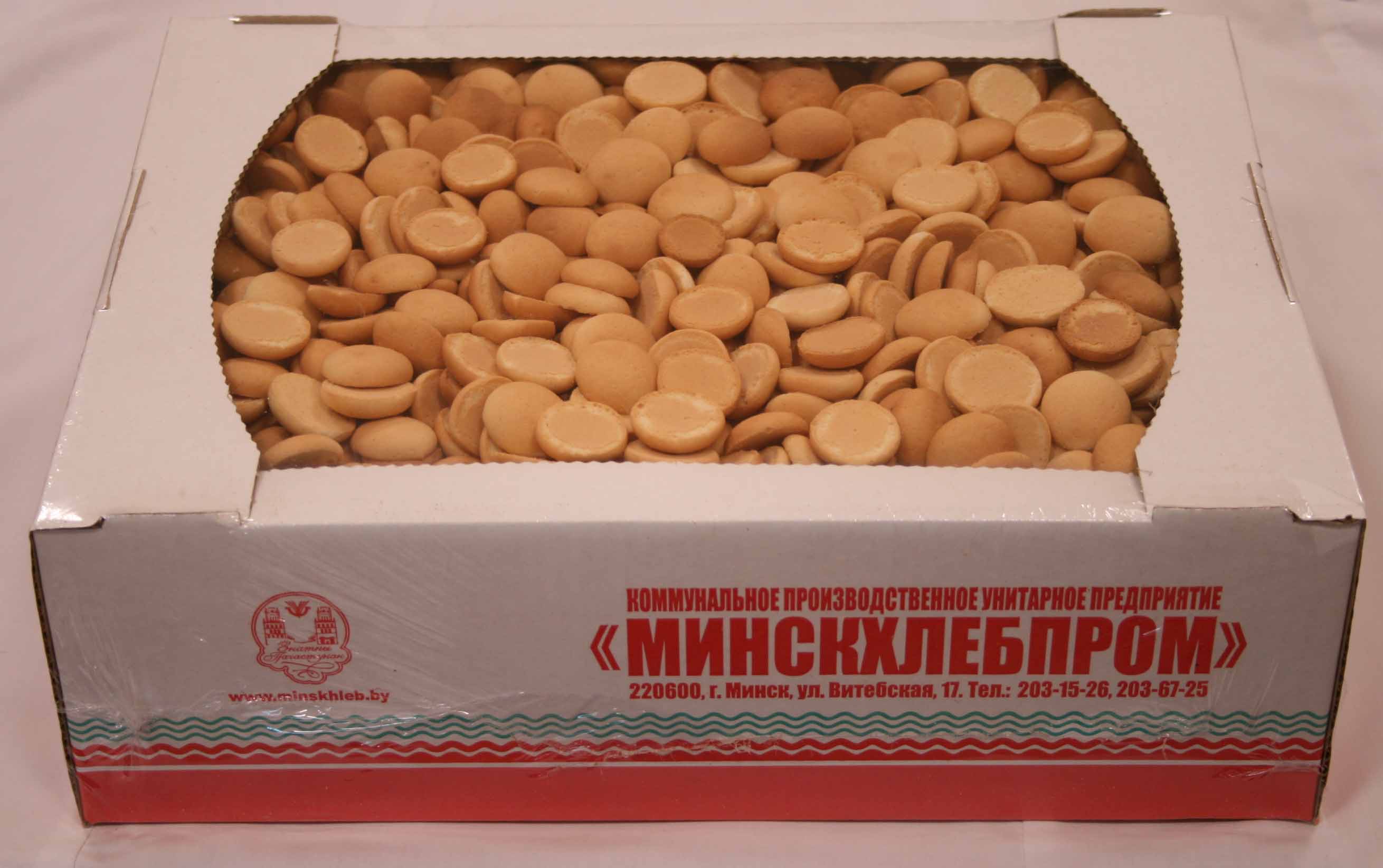 Печенье бисквитное "Минутка" в/с вес Печенье бисквитное "Минутка" в/с вес
