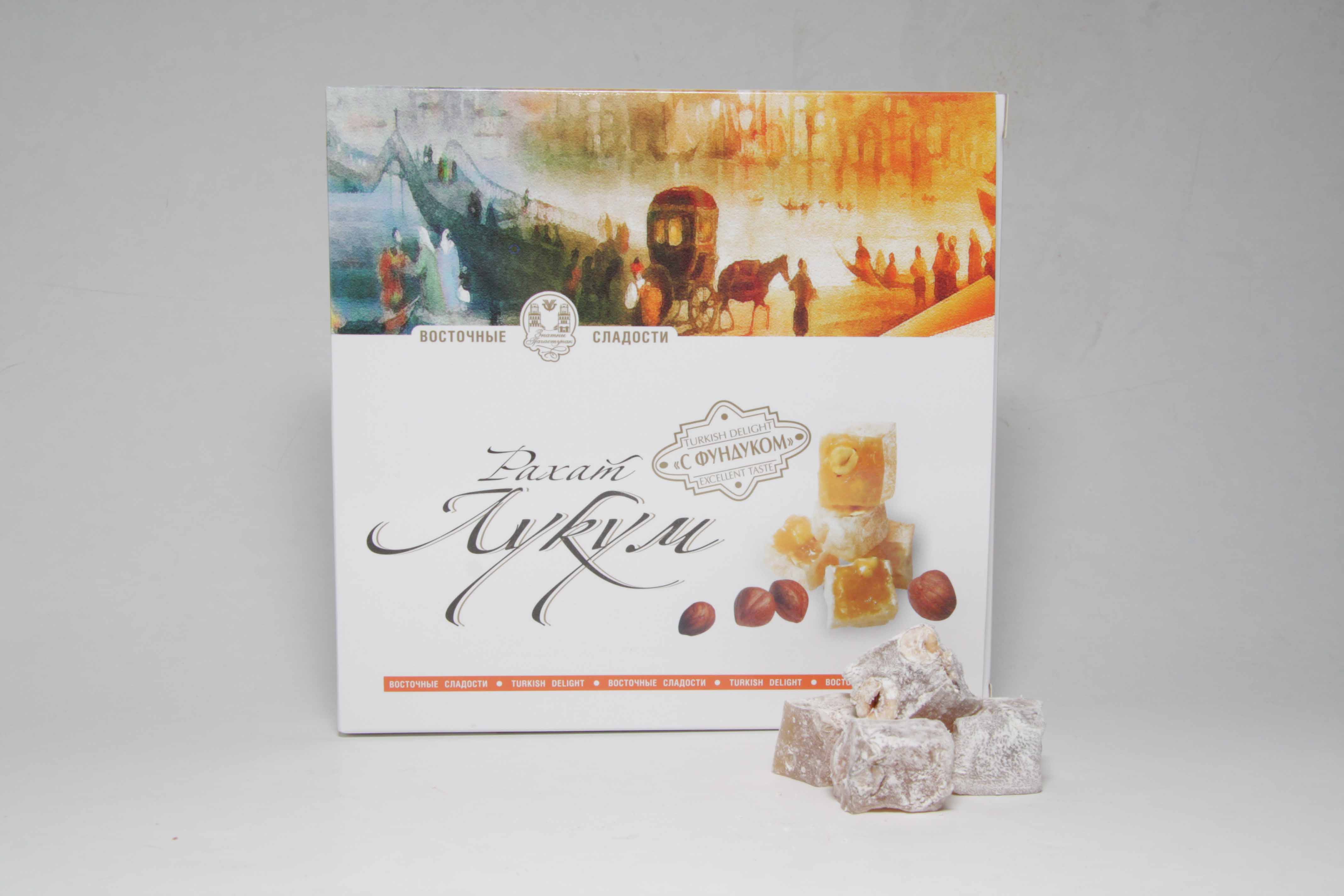 Рахат-лукум с фундуком 0,3 коробка ТП Рахат-лукум с фундуком 0,3 коробка ТП
