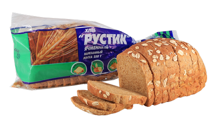 Хлеб "Рустик" ячменный  Ф.0.25нПАК Хлеб "Рустик" ячменный  Ф.0.25нПАК