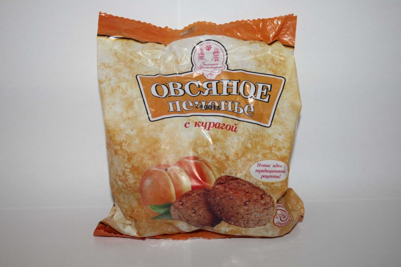 Печенье Овсяное с курагой 1с ПП Печенье Овсяное с курагой 1с ПП