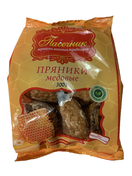 Пряники медовые "Пасечник" 1С 0.3ПП
